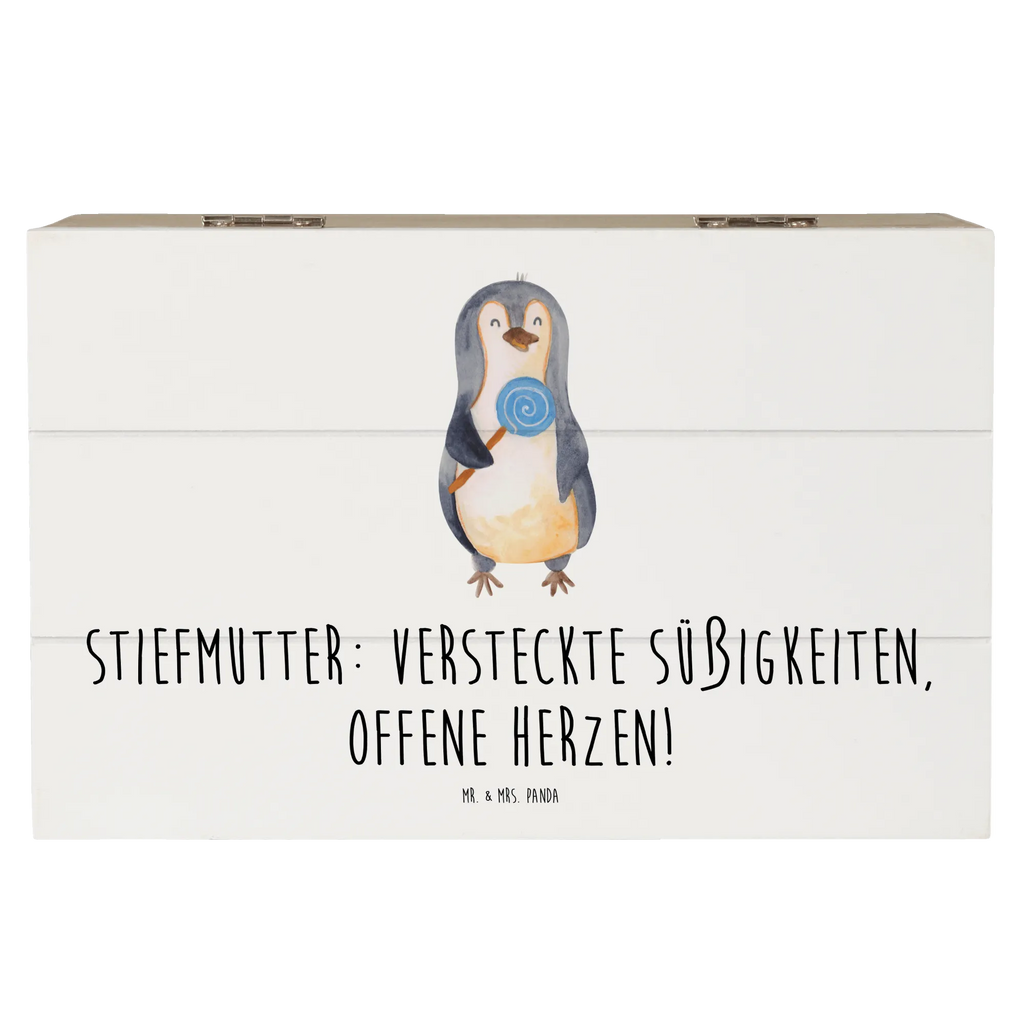 Holzkiste Stiefmutter Herzen Geschenkdose, Kiste, Erinnerungsbox, XXL, Aufbewahrungsbox, Schatulle, Geschenkbox, Erinnerungskiste, Holzkiste, Dekokiste, Schatzkiste, Truhe, Familie, Vatertag, Muttertag, Bruder, Schwester, Mama, Papa, Oma, Opa