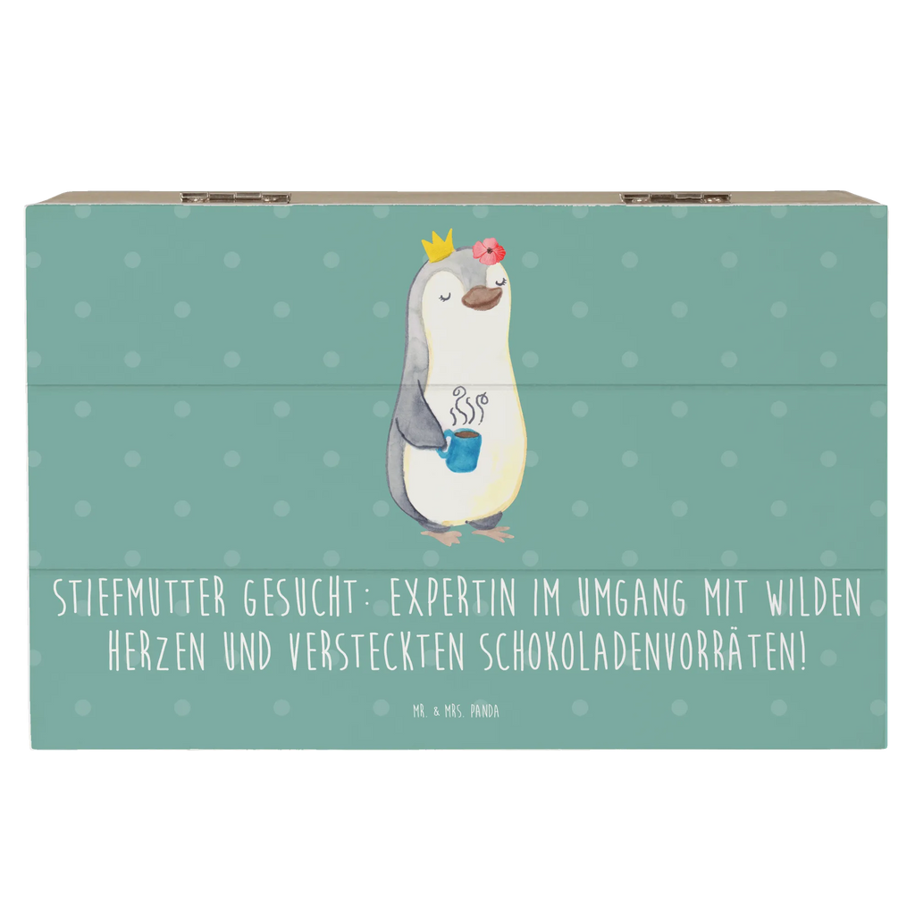 Wooden chest Stiefmutter gesucht: Expertin im Umgang mit wilden Herzen und versteckten Schokoladenvorräten! Erinnerungskiste, Schatulle, Holzkiste, Geschenkdose, Truhe, Erinnerungsbox, Kiste, Dekokiste, Schatzkiste, Geschenkbox, XXL, Aufbewahrungsbox, Familie, Vatertag, Muttertag, Bruder, Schwester, Mama, Papa, Oma, Opa