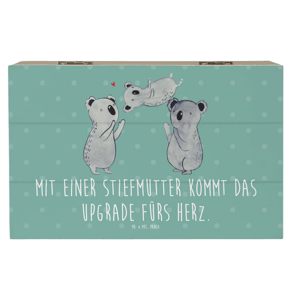 Wooden chest Mit einer Stiefmutter kommt das Upgrade fürs Herz. Dekokiste, Kiste, Geschenkbox, Schatzkiste, Holzkiste, Truhe, Aufbewahrungsbox, XXL, Erinnerungskiste, Erinnerungsbox, Geschenkdose, Schatulle, Familie, Vatertag, Muttertag, Bruder, Schwester, Mama, Papa, Oma, Opa