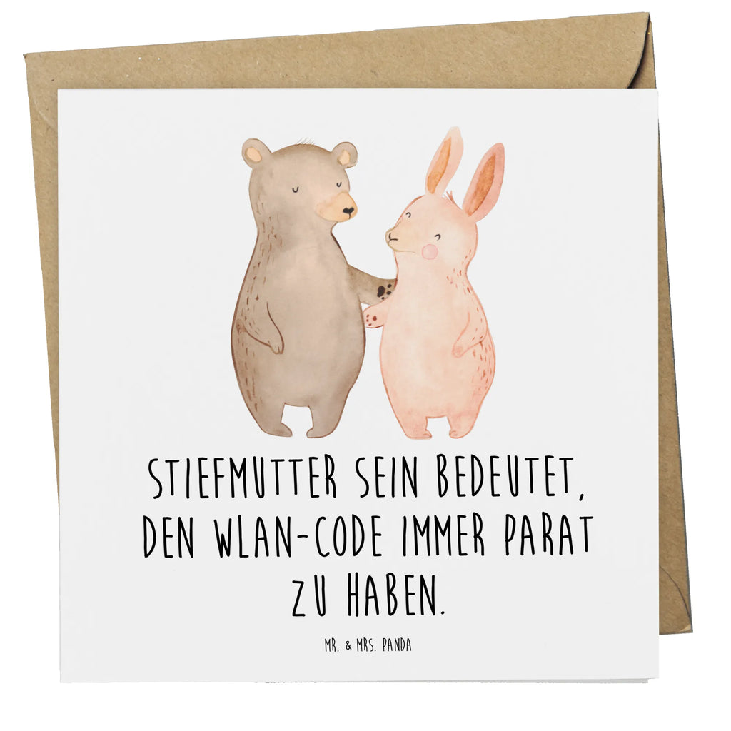 Deluxe Karte Stiefmutter Heldin Grußkarte, Hochzeitskarte, Klappkarte, Karte, Geburtstagskarte, Einladungskarte, Glückwunschkarte, Hochwertige Grußkarte, Hochwertige Klappkarte, Familie, Vatertag, Muttertag, Bruder, Schwester, Mama, Papa, Oma, Opa