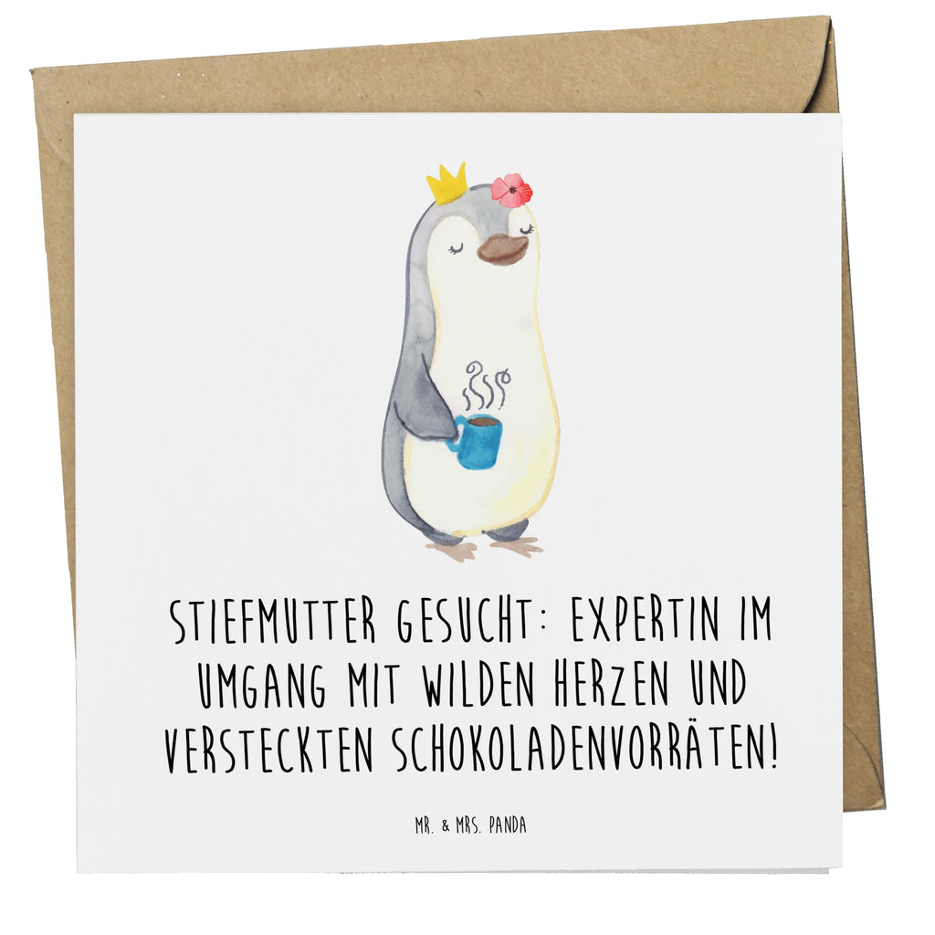 Deluxe Karte Stiefmutter Expertin Geburtstagskarte, Grußkarte, Glückwunschkarte, Hochwertige Grußkarte, Klappkarte, Karte, Einladungskarte, Hochzeitskarte, Hochwertige Klappkarte, Familie, Vatertag, Muttertag, Bruder, Schwester, Mama, Papa, Oma, Opa