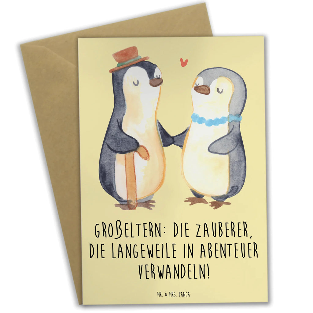 Greetings card Großeltern: Die Zauberer, die Langeweile in Abenteuer verwandeln! Einladungskarte, Grußkarte, Glückwunschkarte, Klappkarte, Hochzeitskarte, Ansichtskarten, Karte, Geburtstagskarte, Familie, Vatertag, Muttertag, Bruder, Schwester, Mama, Papa, Oma, Opa