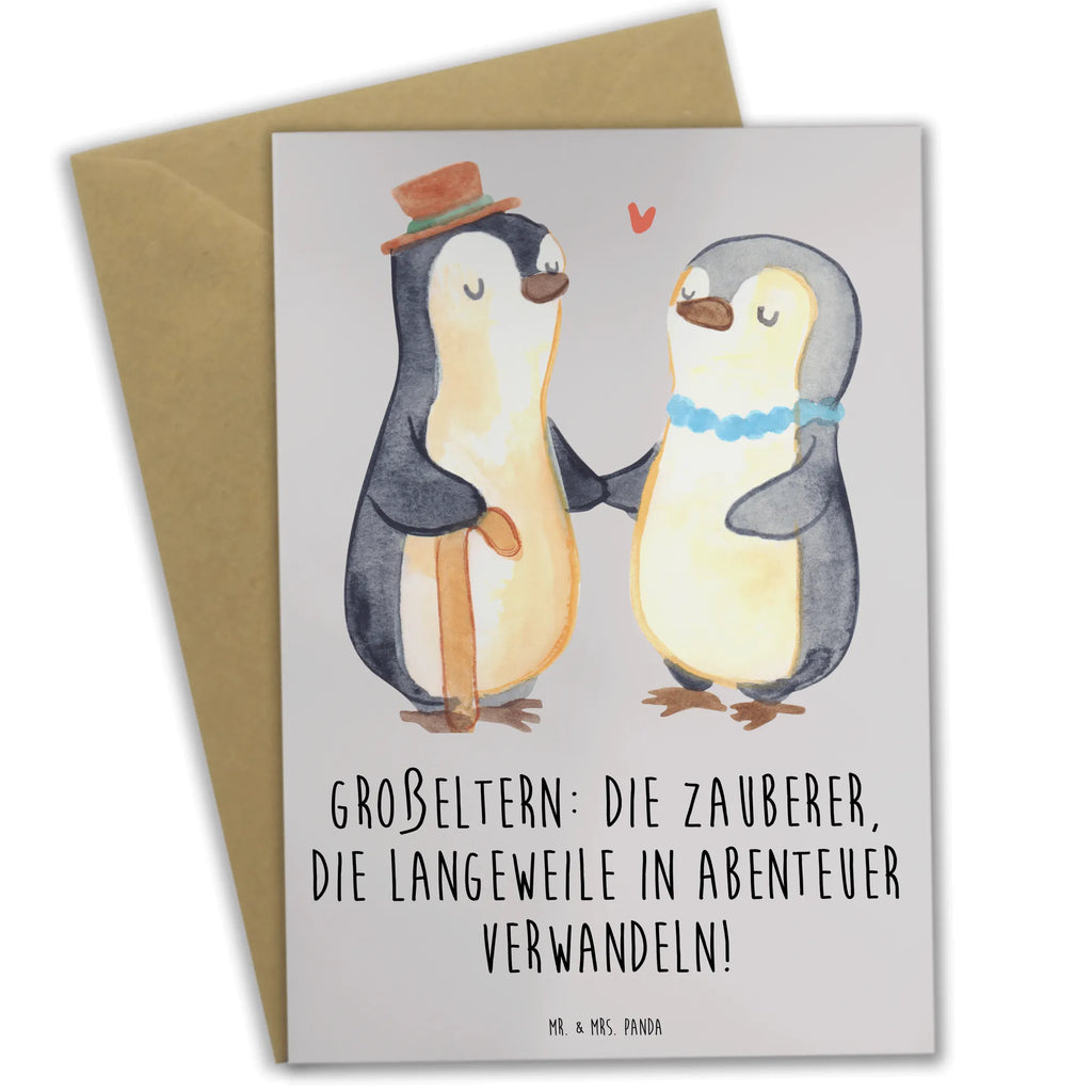 Greetings card Großeltern: Die Zauberer, die Langeweile in Abenteuer verwandeln! Einladungskarte, Grußkarte, Glückwunschkarte, Klappkarte, Hochzeitskarte, Ansichtskarten, Karte, Geburtstagskarte, Familie, Vatertag, Muttertag, Bruder, Schwester, Mama, Papa, Oma, Opa