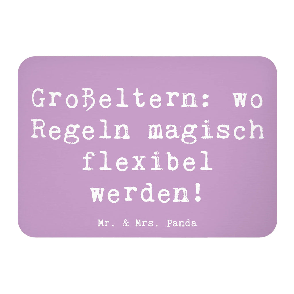 Magnet Saying Großeltern: wo Regeln magisch flexibel werden! Kühlschrankmagnet, Pinnwandmagnet, Souvenir Magnet, Motivmagnete, Dekomagnet, Whiteboard Magnet, Notiz Magnet, Kühlschrank Dekoration, Familie, Vatertag, Muttertag, Bruder, Schwester, Mama, Papa, Oma, Opa