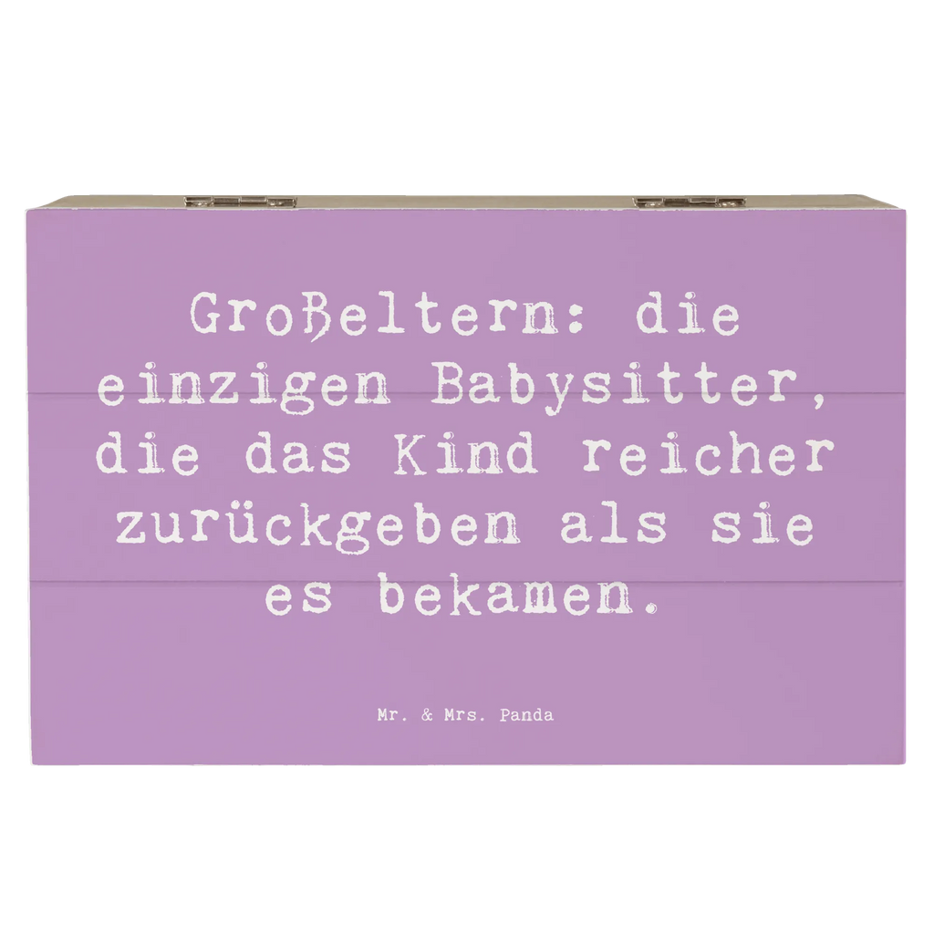 Holzkiste Spruch Großeltern Babysitter Erinnerungskiste, Holzkiste, Kiste, XXL, Aufbewahrungsbox, Truhe, Geschenkdose, Schatzkiste, Schatulle, Erinnerungsbox, Geschenkbox, Dekokiste, Familie, Vatertag, Muttertag, Bruder, Schwester, Mama, Papa, Oma, Opa