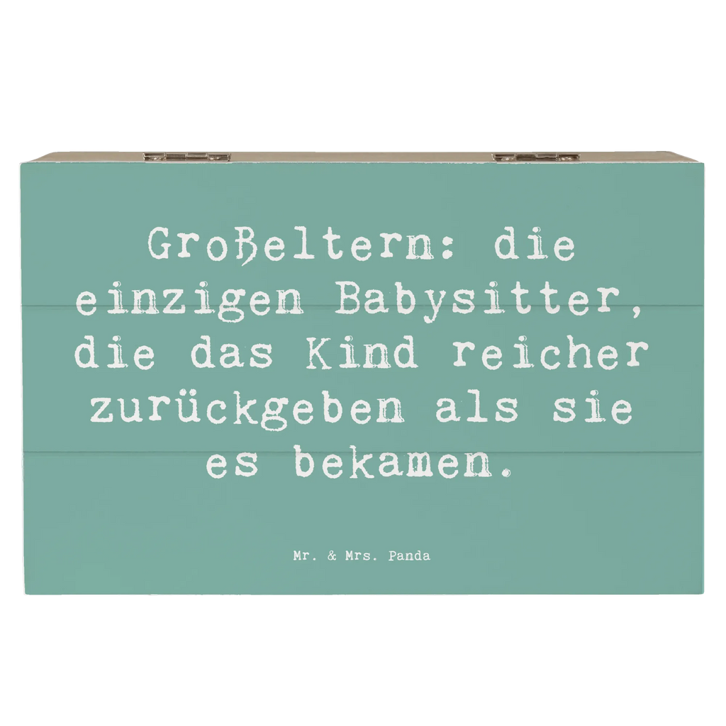 Holzkiste Spruch Großeltern Babysitter Erinnerungskiste, Holzkiste, Kiste, XXL, Aufbewahrungsbox, Truhe, Geschenkdose, Schatzkiste, Schatulle, Erinnerungsbox, Geschenkbox, Dekokiste, Familie, Vatertag, Muttertag, Bruder, Schwester, Mama, Papa, Oma, Opa