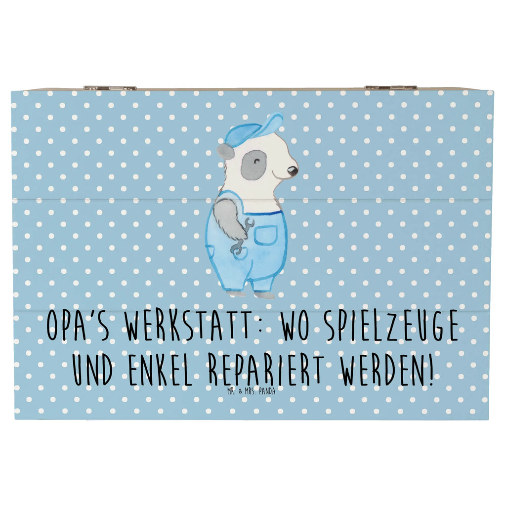 Holzkiste Großeltern Werkstatt XXL, Geschenkdose, Truhe, Erinnerungsbox, Schatzkiste, Holzkiste, Geschenkbox, Aufbewahrungsbox, Erinnerungskiste, Dekokiste, Schatulle, Kiste, Familie, Vatertag, Muttertag, Bruder, Schwester, Mama, Papa, Oma, Opa