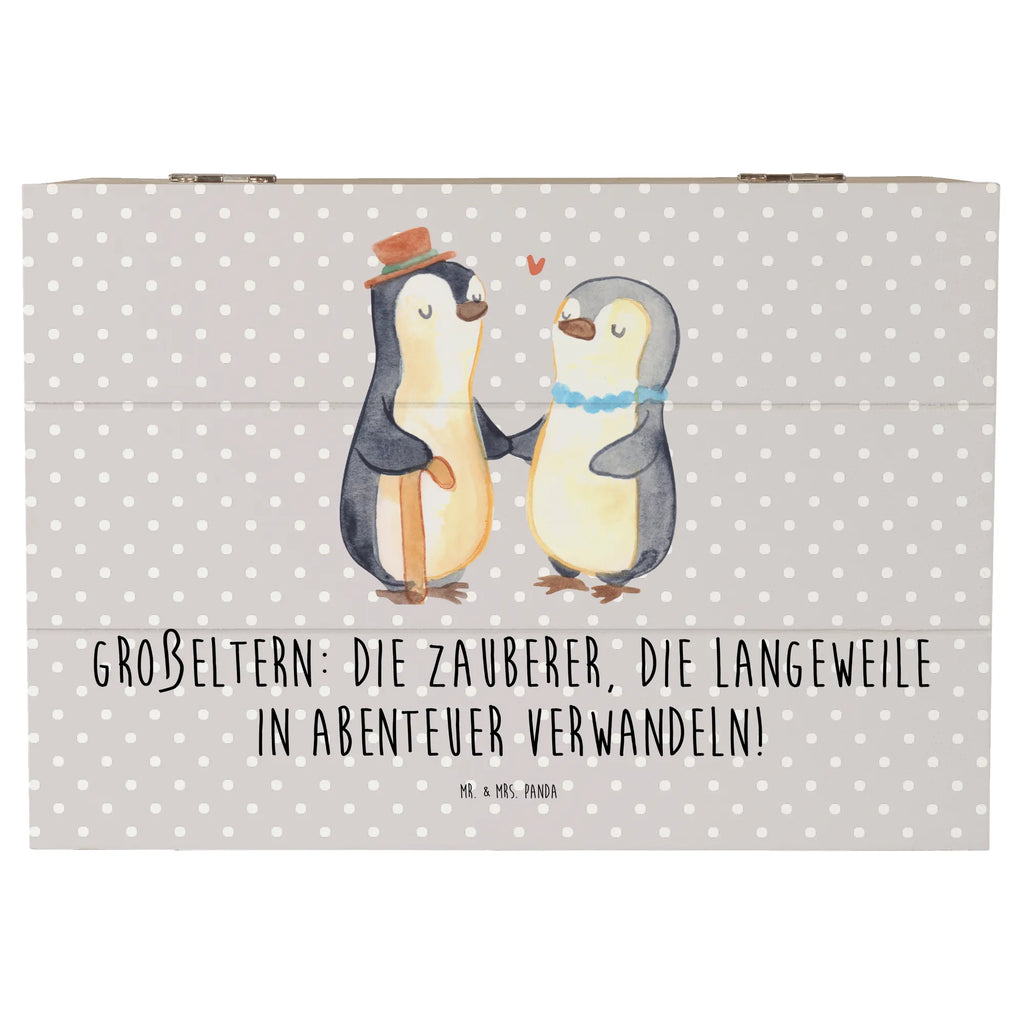 Holzkiste Großeltern Zauberer Geschenkdose, Truhe, Schatzkiste, Dekokiste, Geschenkbox, Aufbewahrungsbox, Holzkiste, Schatulle, Kiste, Erinnerungskiste, XXL, Erinnerungsbox, Familie, Vatertag, Muttertag, Bruder, Schwester, Mama, Papa, Oma, Opa