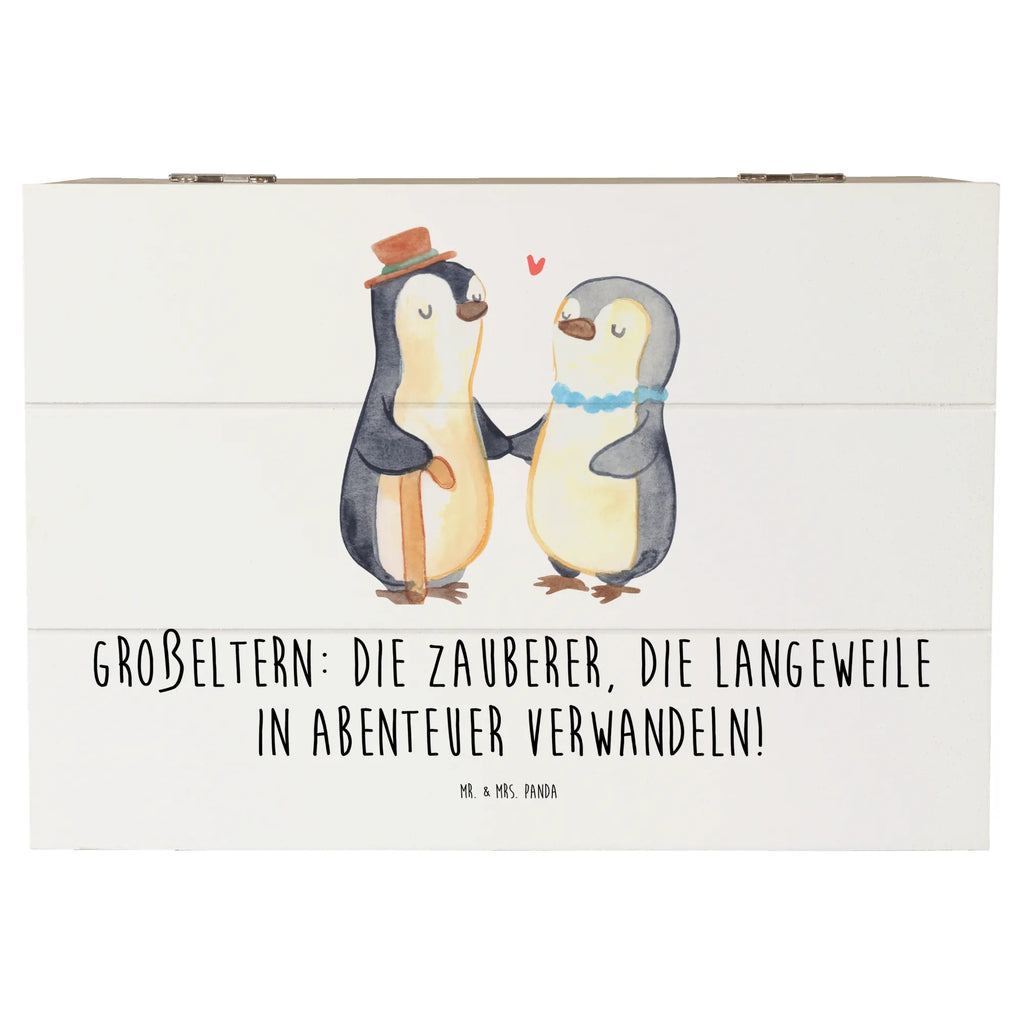 Holzkiste Großeltern Zauberer Geschenkdose, Truhe, Schatzkiste, Dekokiste, Geschenkbox, Aufbewahrungsbox, Holzkiste, Schatulle, Kiste, Erinnerungskiste, XXL, Erinnerungsbox, Familie, Vatertag, Muttertag, Bruder, Schwester, Mama, Papa, Oma, Opa