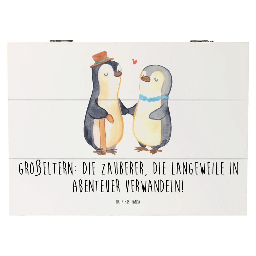 Holzkiste Großeltern Zauberer Geschenkdose, Truhe, Schatzkiste, Dekokiste, Geschenkbox, Aufbewahrungsbox, Holzkiste, Schatulle, Kiste, Erinnerungskiste, XXL, Erinnerungsbox, Familie, Vatertag, Muttertag, Bruder, Schwester, Mama, Papa, Oma, Opa