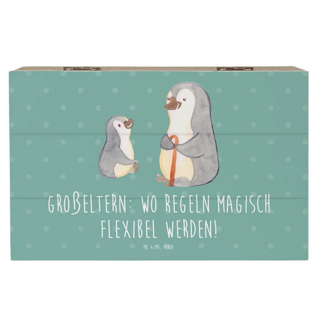 Holzkiste Großeltern Magie Erinnerungsbox, Geschenkbox, Aufbewahrungsbox, Schatzkiste, Schatulle, Geschenkdose, Dekokiste, Truhe, XXL, Kiste, Holzkiste, Erinnerungskiste, Familie, Vatertag, Muttertag, Bruder, Schwester, Mama, Papa, Oma, Opa