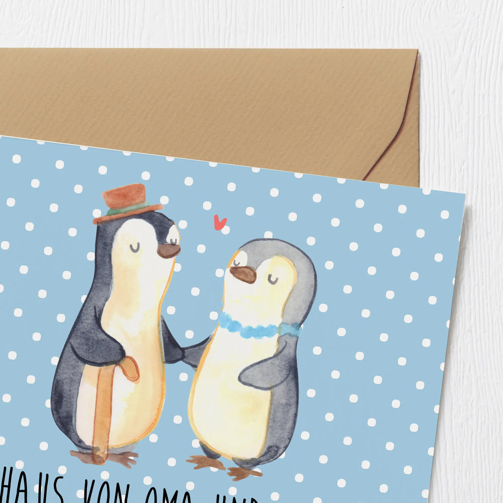 Deluxe Card Das Haus von Oma und Opa, wo Diäten pausieren und Liebe serviert wird! Hochzeitskarte, Geburtstagskarte, Hochwertige Klappkarte, Einladungskarte, Glückwunschkarte, Grußkarte, Karte, Klappkarte, Hochwertige Grußkarte, Familie, Vatertag, Muttertag, Bruder, Schwester, Mama, Papa, Oma, Opa