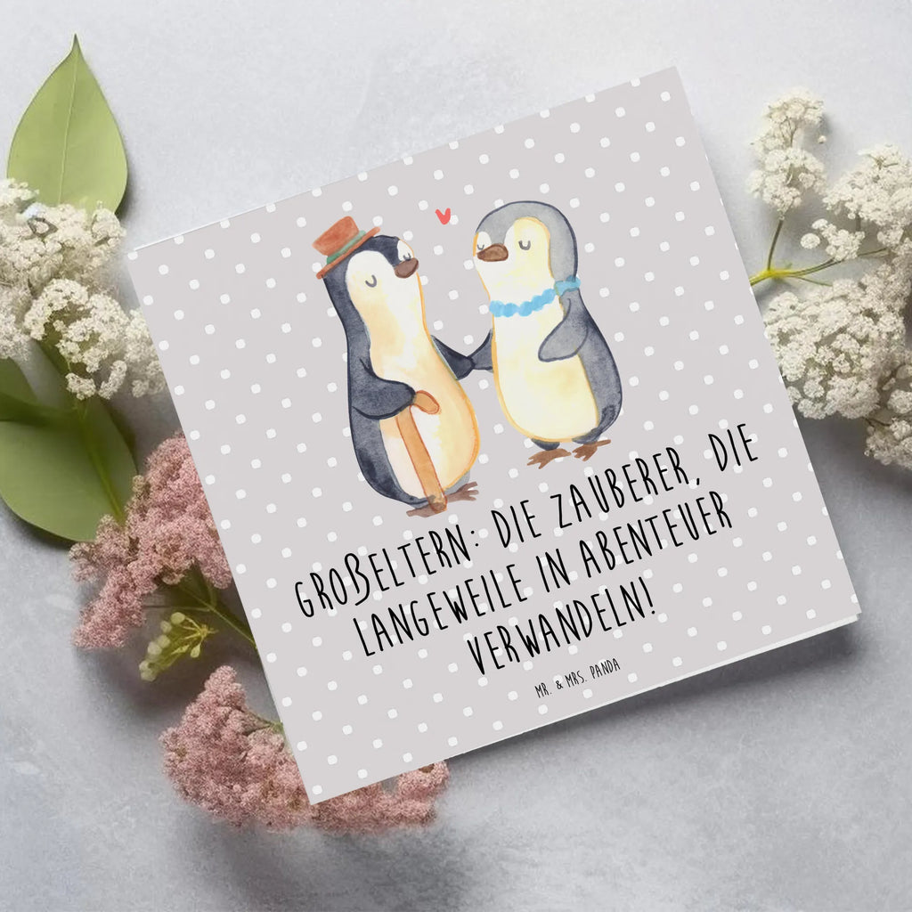Deluxe Karte Großeltern Zauberer Einladungskarte, Hochwertige Grußkarte, Hochzeitskarte, Karte, Geburtstagskarte, Grußkarte, Hochwertige Klappkarte, Glückwunschkarte, Klappkarte, Familie, Vatertag, Muttertag, Bruder, Schwester, Mama, Papa, Oma, Opa