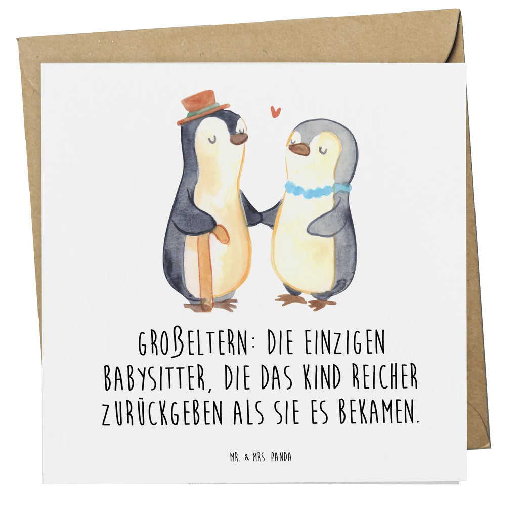 Deluxe Card Großeltern: die einzigen Babysitter, die das Kind reicher zurückgeben als sie es bekamen. Glückwunschkarte, Hochwertige Grußkarte, Karte, Geburtstagskarte, Hochzeitskarte, Einladungskarte, Grußkarte, Hochwertige Klappkarte, Klappkarte, Familie, Vatertag, Muttertag, Bruder, Schwester, Mama, Papa, Oma, Opa