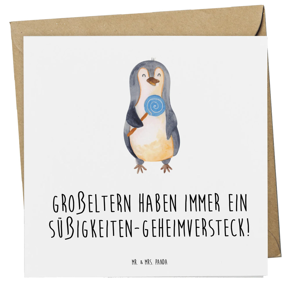 Deluxe Card Großeltern haben immer ein Süßigkeiten-Geheimversteck! Geburtstagskarte, Hochzeitskarte, Karte, Grußkarte, Klappkarte, Hochwertige Grußkarte, Glückwunschkarte, Hochwertige Klappkarte, Einladungskarte, Familie, Vatertag, Muttertag, Bruder, Schwester, Mama, Papa, Oma, Opa