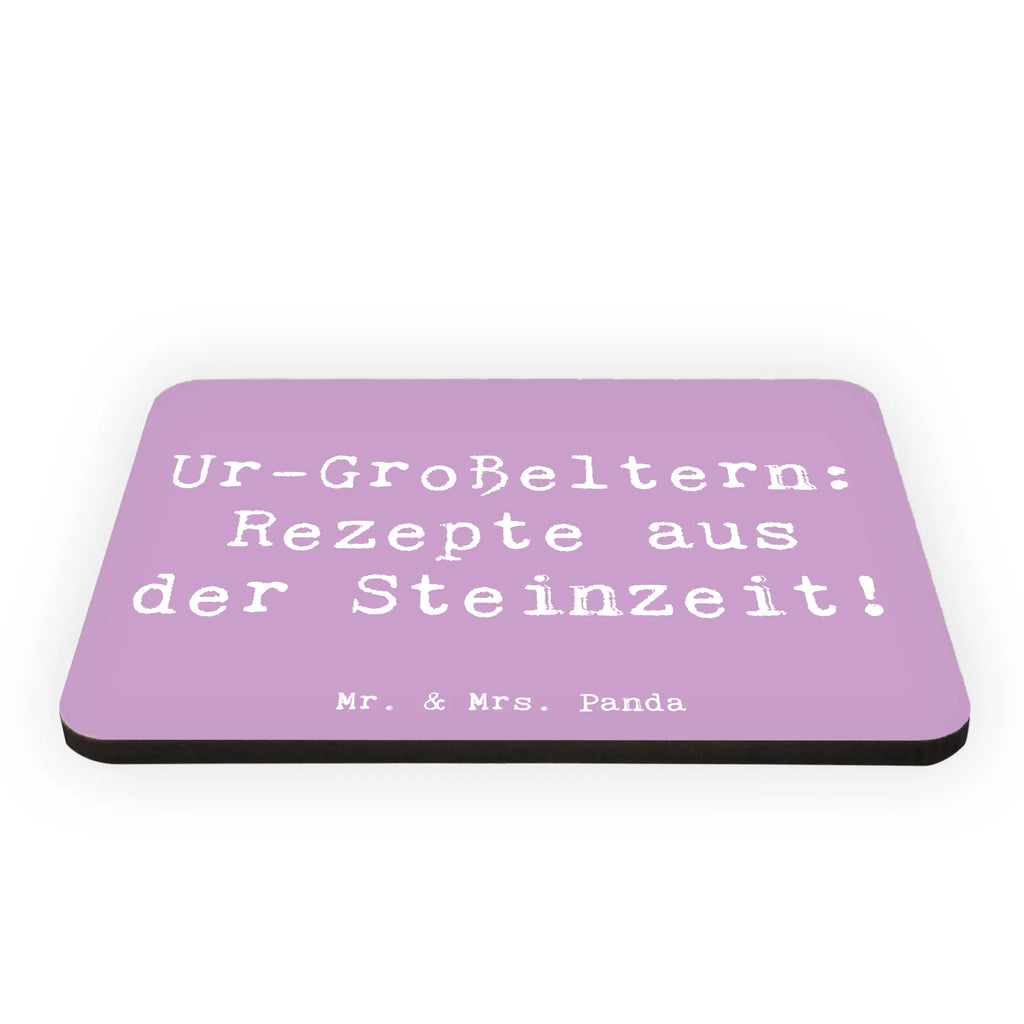 Magnet Saying Ur-Großeltern: Rezepte aus der Steinzeit! Kühlschrankmagnet, Pinnwandmagnet, Souvenir Magnet, Motivmagnete, Dekomagnet, Whiteboard Magnet, Notiz Magnet, Kühlschrank Dekoration, Familie, Vatertag, Muttertag, Bruder, Schwester, Mama, Papa, Oma, Opa
