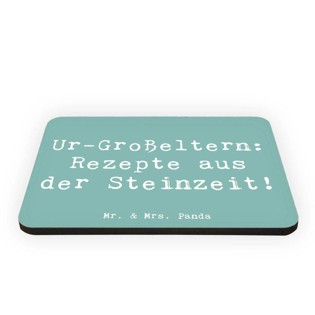 Magnet Saying Ur-Großeltern: Rezepte aus der Steinzeit! Kühlschrankmagnet, Pinnwandmagnet, Souvenir Magnet, Motivmagnete, Dekomagnet, Whiteboard Magnet, Notiz Magnet, Kühlschrank Dekoration, Familie, Vatertag, Muttertag, Bruder, Schwester, Mama, Papa, Oma, Opa