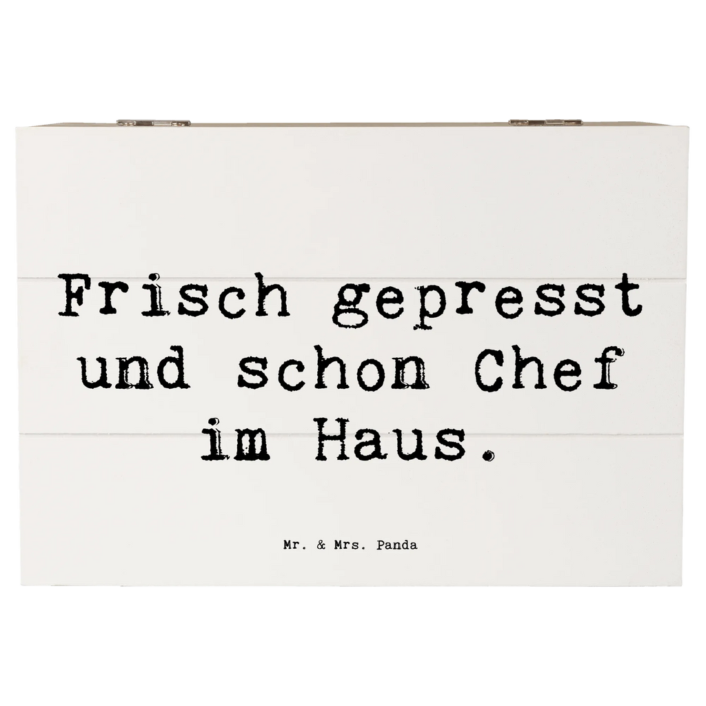 Holzkiste Spruch Baby Chef Schatulle, Schatzkiste, Truhe, Kiste, XXL, Dekokiste, Geschenkdose, Holzkiste, Erinnerungsbox, Erinnerungskiste, Aufbewahrungsbox, Geschenkbox, Familie, Vatertag, Muttertag, Bruder, Schwester, Mama, Papa, Oma, Opa