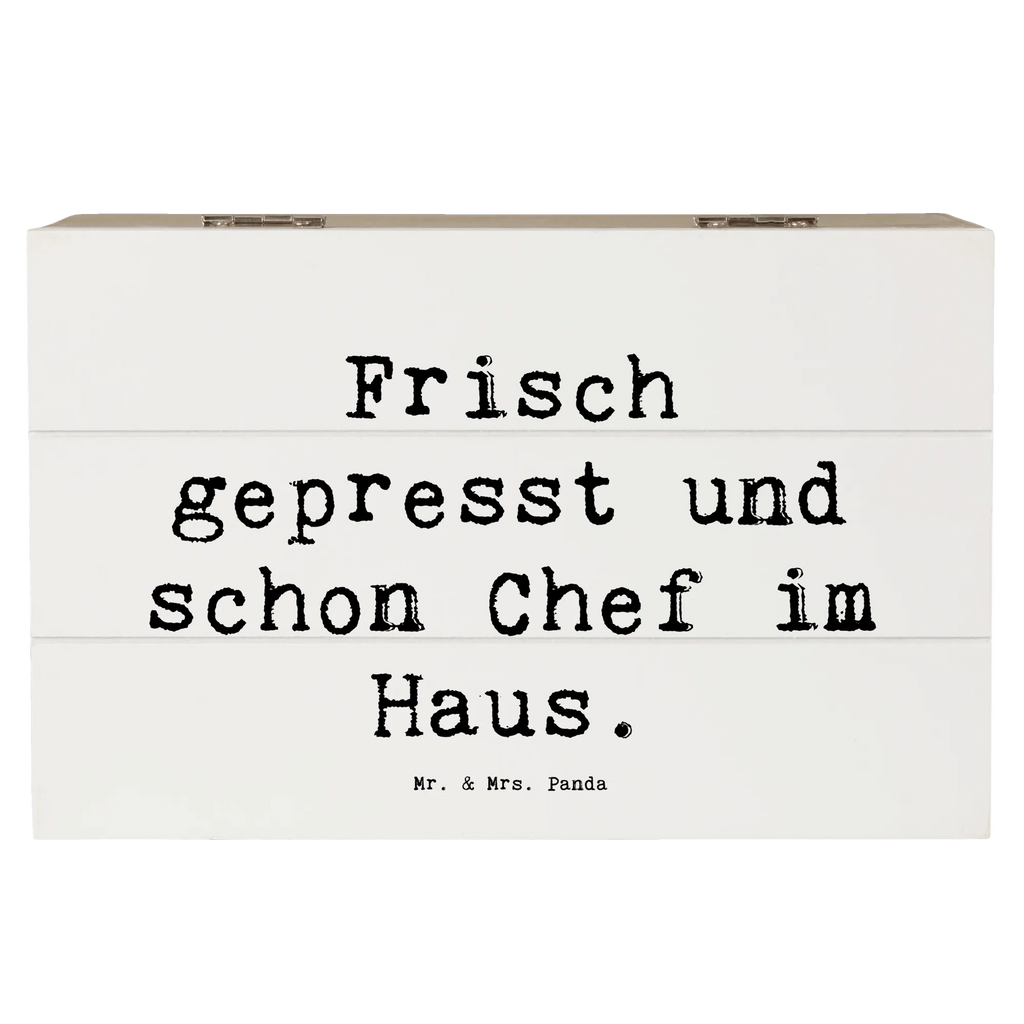 Holzkiste Spruch Baby Chef Schatulle, Schatzkiste, Truhe, Kiste, XXL, Dekokiste, Geschenkdose, Holzkiste, Erinnerungsbox, Erinnerungskiste, Aufbewahrungsbox, Geschenkbox, Familie, Vatertag, Muttertag, Bruder, Schwester, Mama, Papa, Oma, Opa