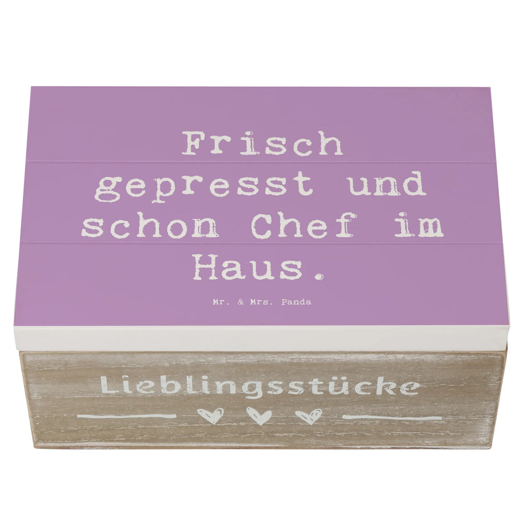 Holzkiste Spruch Baby Chef Schatulle, Schatzkiste, Truhe, Kiste, XXL, Dekokiste, Geschenkdose, Holzkiste, Erinnerungsbox, Erinnerungskiste, Aufbewahrungsbox, Geschenkbox, Familie, Vatertag, Muttertag, Bruder, Schwester, Mama, Papa, Oma, Opa