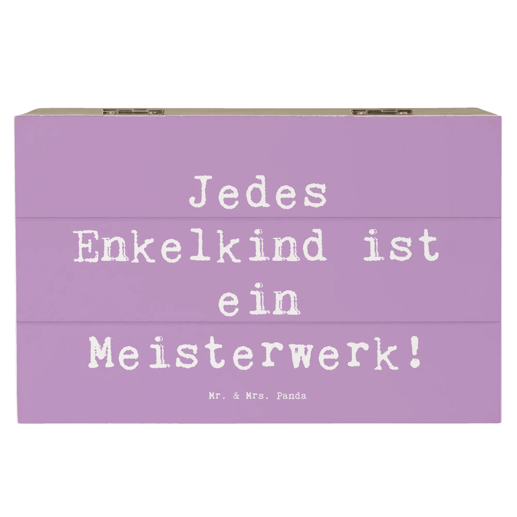 Holzkiste Spruch Enkelkinder Meisterwerk Dekokiste, Kiste, Holzkiste, XXL, Truhe, Schatzkiste, Schatulle, Erinnerungsbox, Geschenkdose, Aufbewahrungsbox, Geschenkbox, Erinnerungskiste, Familie, Vatertag, Muttertag, Bruder, Schwester, Mama, Papa, Oma, Opa