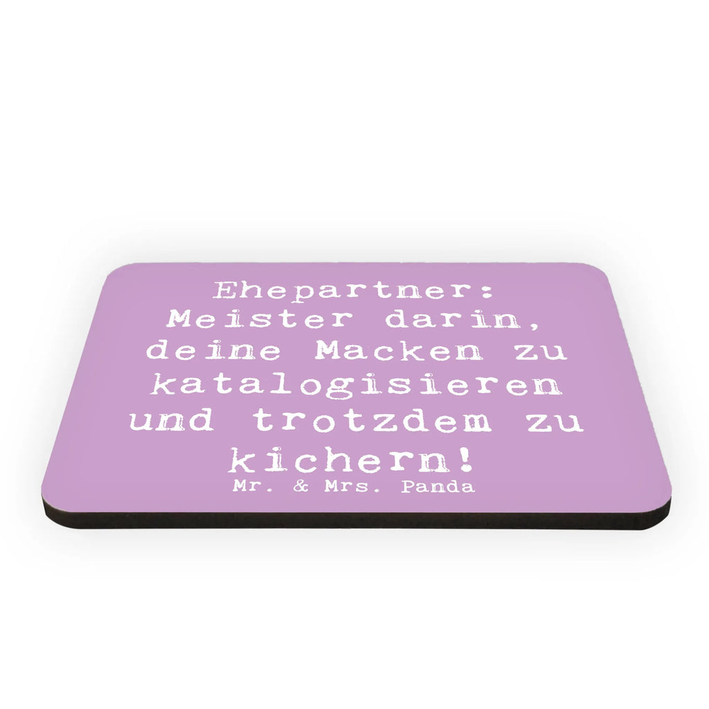 Magnet Saying Ehepartner: Meister darin, deine Macken zu katalogisieren und trotzdem zu kichern! Souvenir Magnet, Notiz Magnet, Whiteboard Magnet, Kühlschrank Dekoration, Pinnwandmagnet, Dekomagnet, Motivmagnete, Kühlschrankmagnet, Familie, Vatertag, Muttertag, Bruder, Schwester, Mama, Papa, Oma, Opa