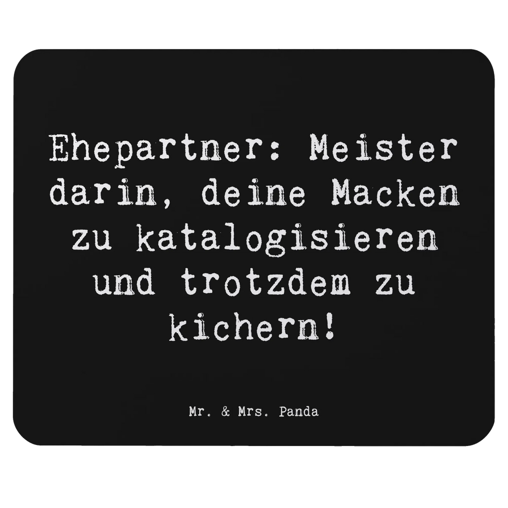 Mouse mat Saying Ehepartner: Meister darin, deine Macken zu katalogisieren und trotzdem zu kichern! Mauspad Büro, Designer Mauspad, Büroausstattung, Arbeitszimmer, Mousepad, Mausunterlage, Mauspad, Computer zubehör, Einzigartiges Mauspad, PC Zubehör, Familie, Vatertag, Muttertag, Bruder, Schwester, Mama, Papa, Oma, Opa