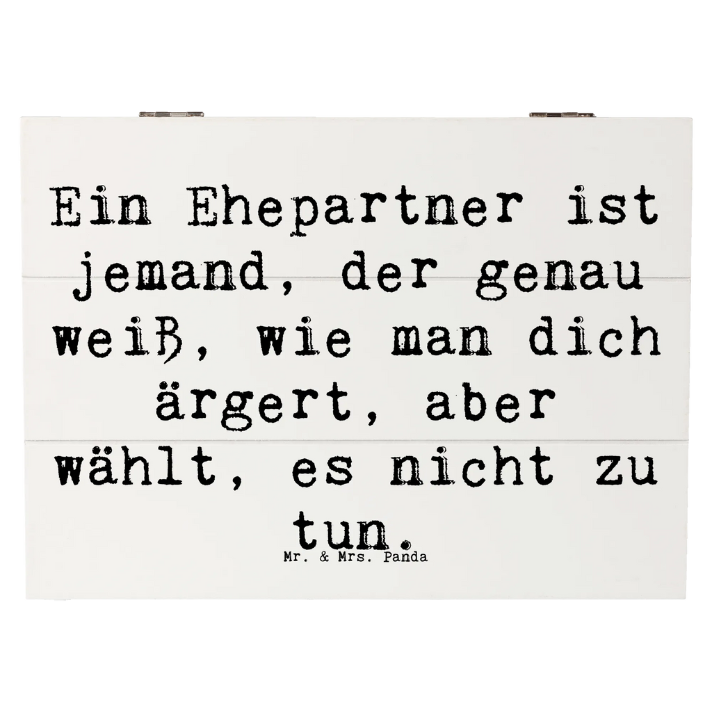 Holzkiste Spruch Ehepartner Liebe Aufbewahrungsbox, Schatzkiste, Truhe, Kiste, Dekokiste, Erinnerungskiste, Schatulle, Geschenkdose, Erinnerungsbox, Holzkiste, Geschenkbox, XXL, Familie, Vatertag, Muttertag, Bruder, Schwester, Mama, Papa, Oma, Opa