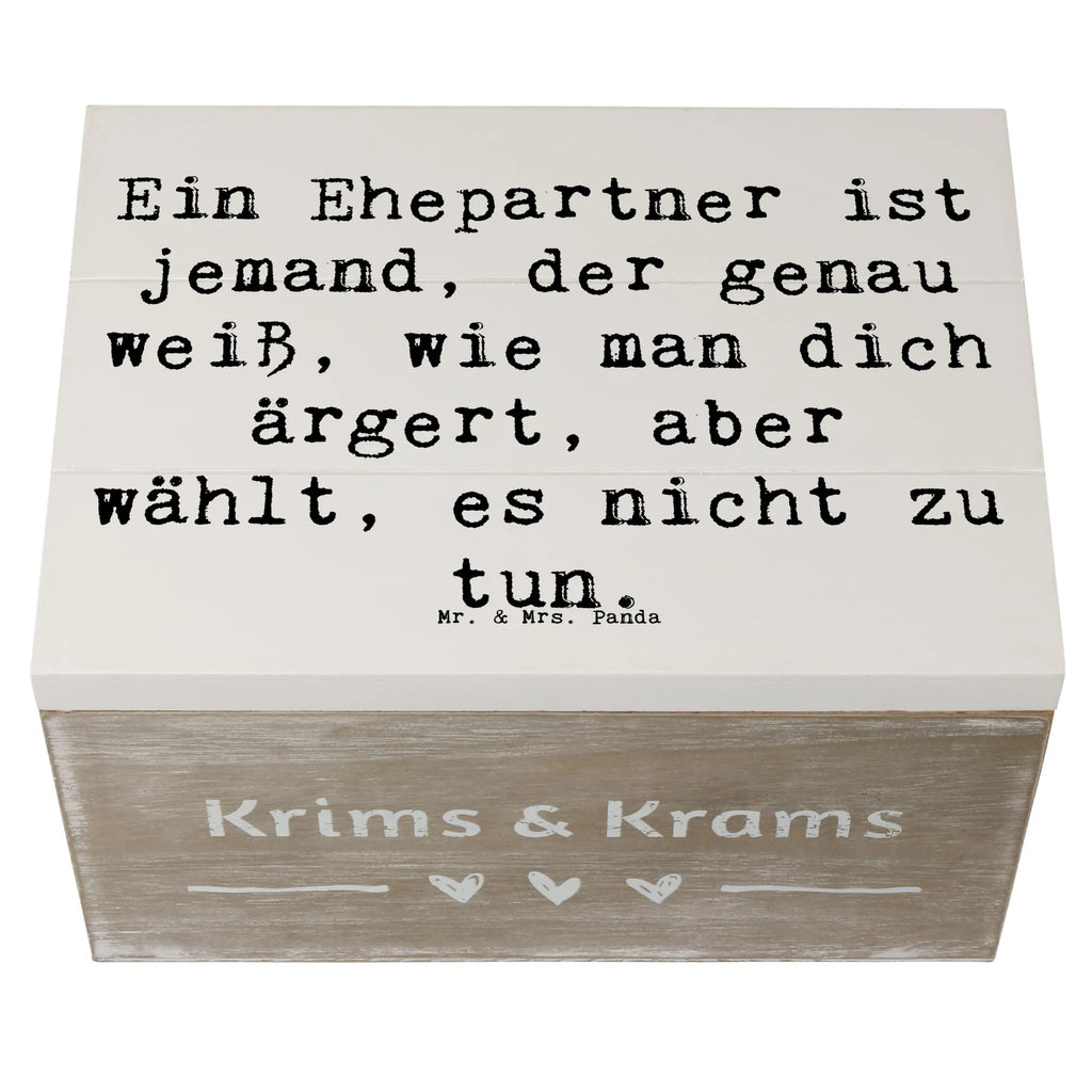 Holzkiste Spruch Ehepartner Liebe Aufbewahrungsbox, Schatzkiste, Truhe, Kiste, Dekokiste, Erinnerungskiste, Schatulle, Geschenkdose, Erinnerungsbox, Holzkiste, Geschenkbox, XXL, Familie, Vatertag, Muttertag, Bruder, Schwester, Mama, Papa, Oma, Opa