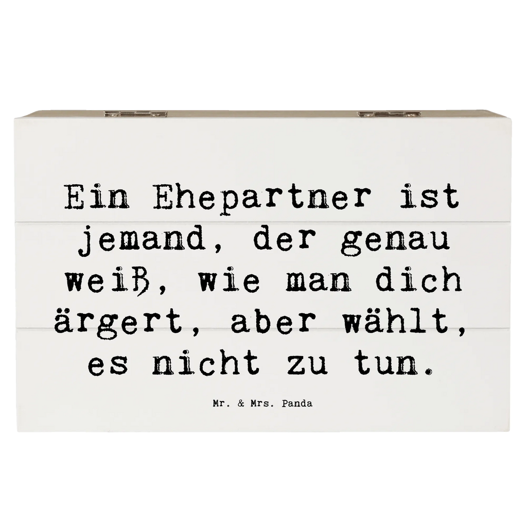 Holzkiste Spruch Ehepartner Liebe Aufbewahrungsbox, Schatzkiste, Truhe, Kiste, Dekokiste, Erinnerungskiste, Schatulle, Geschenkdose, Erinnerungsbox, Holzkiste, Geschenkbox, XXL, Familie, Vatertag, Muttertag, Bruder, Schwester, Mama, Papa, Oma, Opa