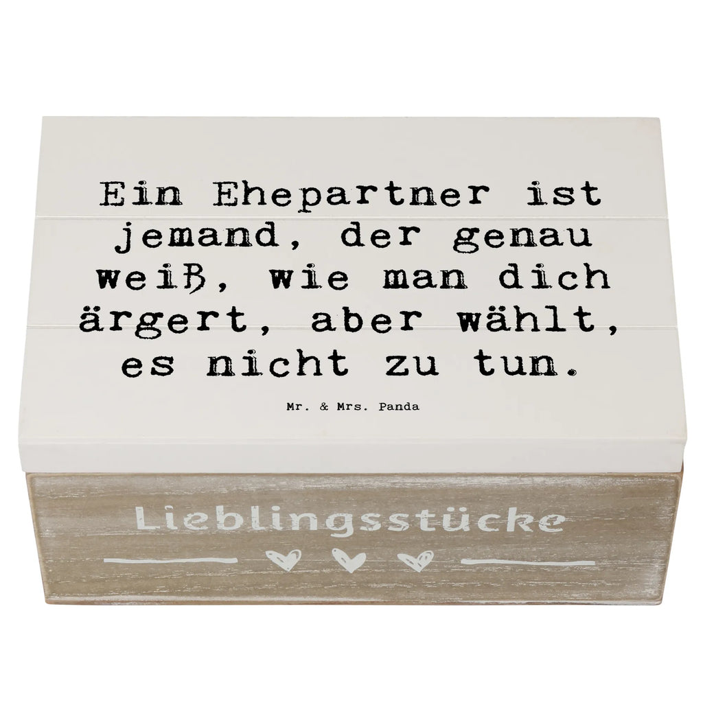 Holzkiste Spruch Ehepartner Liebe Aufbewahrungsbox, Schatzkiste, Truhe, Kiste, Dekokiste, Erinnerungskiste, Schatulle, Geschenkdose, Erinnerungsbox, Holzkiste, Geschenkbox, XXL, Familie, Vatertag, Muttertag, Bruder, Schwester, Mama, Papa, Oma, Opa