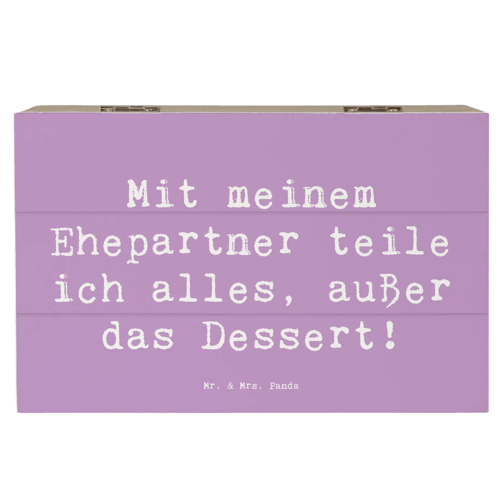 Holzkiste Spruch Ehepartner Dessert Kiste, Geschenkbox, Dekokiste, XXL, Geschenkdose, Holzkiste, Erinnerungskiste, Aufbewahrungsbox, Schatzkiste, Erinnerungsbox, Truhe, Schatulle, Familie, Vatertag, Muttertag, Bruder, Schwester, Mama, Papa, Oma, Opa