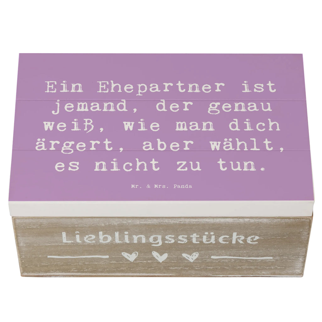 Holzkiste Spruch Ehepartner Liebe Aufbewahrungsbox, Schatzkiste, Truhe, Kiste, Dekokiste, Erinnerungskiste, Schatulle, Geschenkdose, Erinnerungsbox, Holzkiste, Geschenkbox, XXL, Familie, Vatertag, Muttertag, Bruder, Schwester, Mama, Papa, Oma, Opa