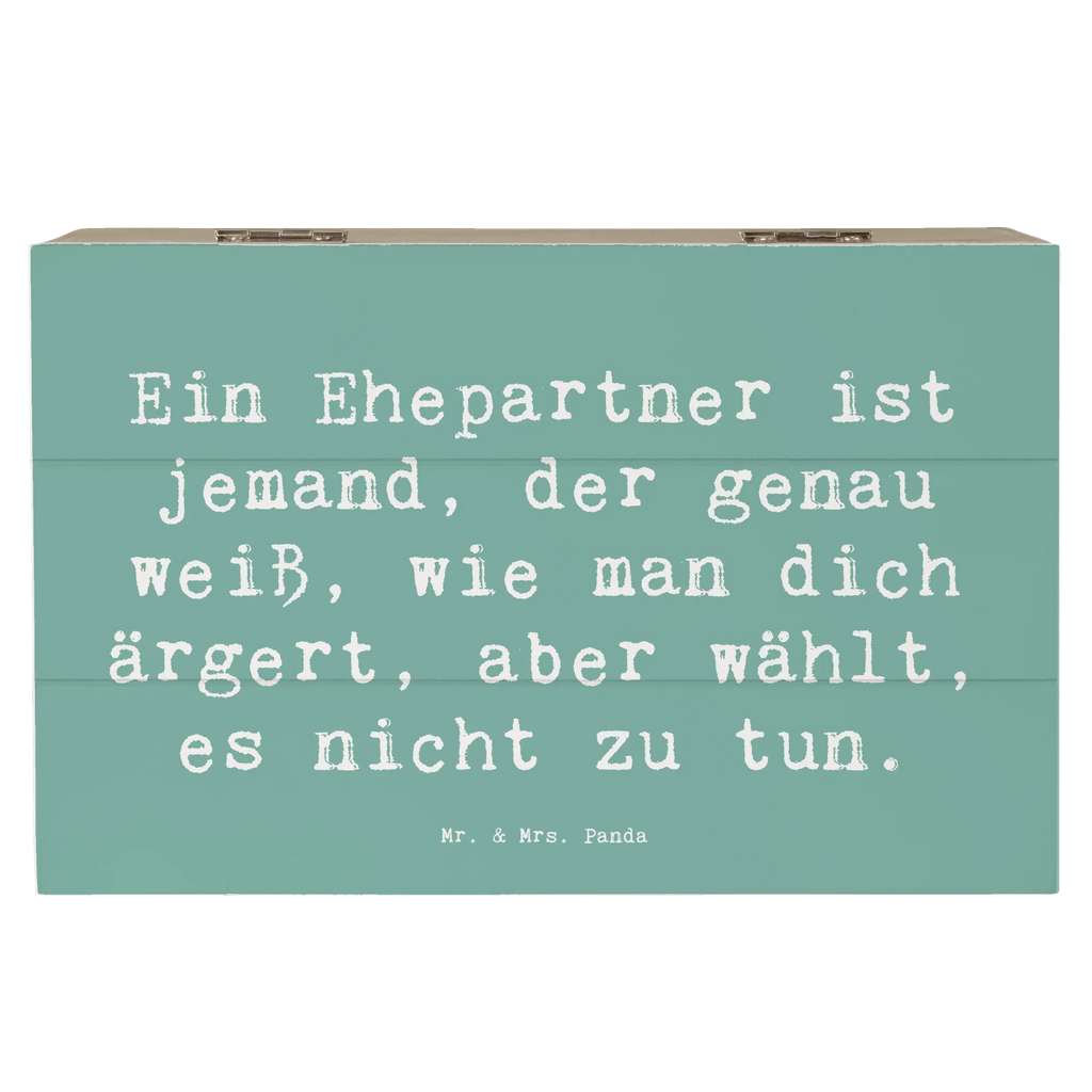 Holzkiste Spruch Ehepartner Liebe Aufbewahrungsbox, Schatzkiste, Truhe, Kiste, Dekokiste, Erinnerungskiste, Schatulle, Geschenkdose, Erinnerungsbox, Holzkiste, Geschenkbox, XXL, Familie, Vatertag, Muttertag, Bruder, Schwester, Mama, Papa, Oma, Opa