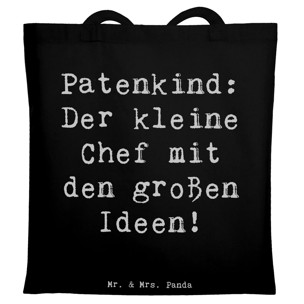 Tragetasche Spruch Patenkind Chef Beuteltasche, Einkaufstüte, Beutel, Jutebeutel, Schultertasche, Strandtasche, Stoffbeutel, Shopper, Laptoptasche, Umhängetasche, Tragetasche, Stofftasche, Badetasche, Einkaufstasche, Jutetasche, Tasche, Familie, Vatertag, Muttertag, Bruder, Schwester, Mama, Papa, Oma, Opa