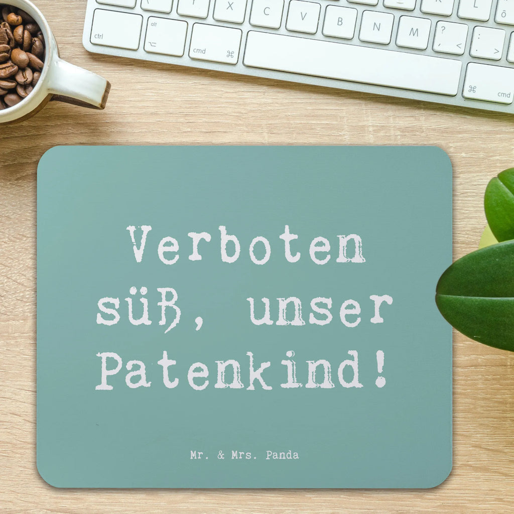 Mouse mat Saying Verboten süß, unser Patenkind! Mousepad, Computer zubehör, Büroausstattung, PC Zubehör, Arbeitszimmer, Mauspad, Einzigartiges Mauspad, Designer Mauspad, Mausunterlage, Mauspad Büro, Familie, Vatertag, Muttertag, Bruder, Schwester, Mama, Papa, Oma, Opa