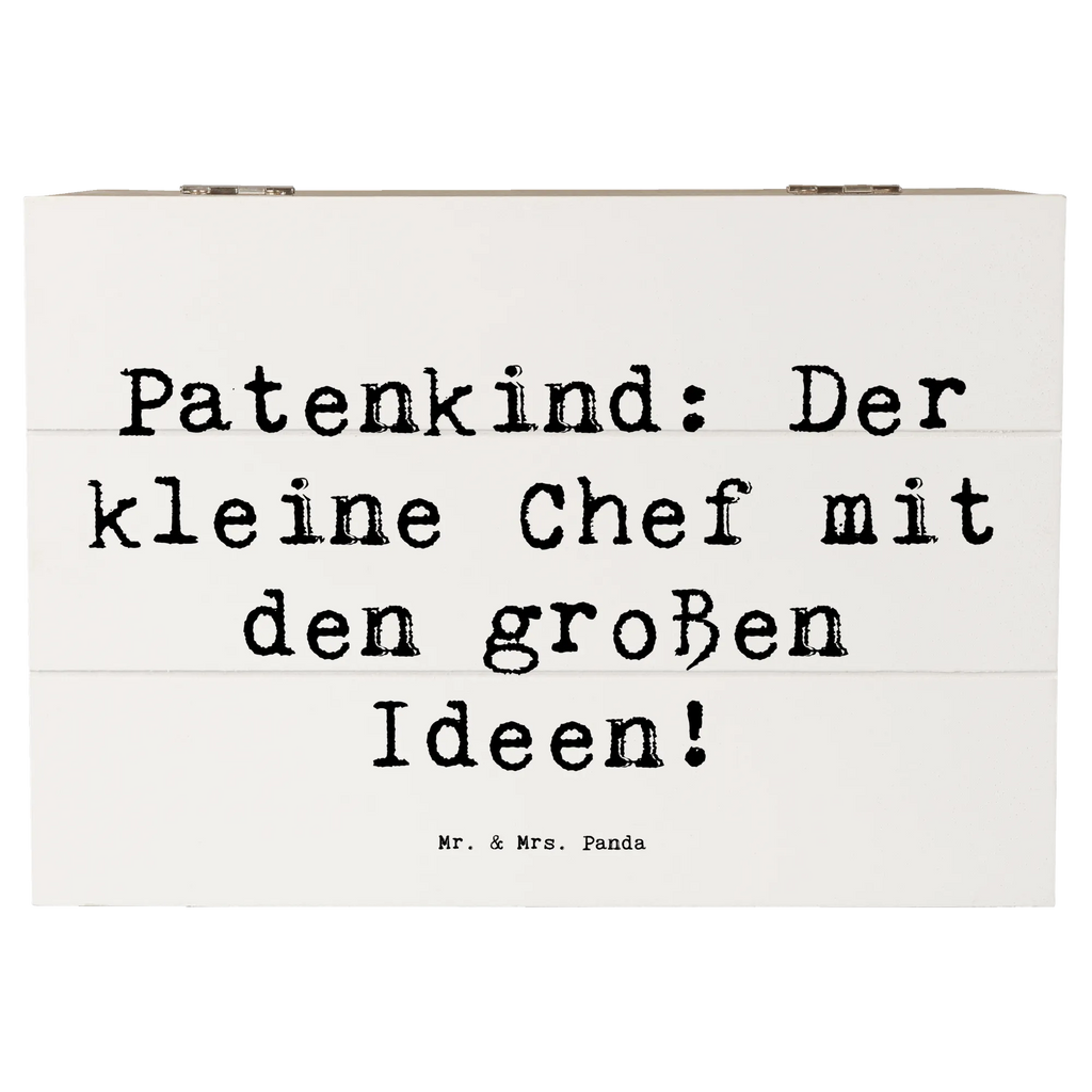 Holzkiste Spruch Patenkind Chef Aufbewahrungsbox, Erinnerungsbox, Holzkiste, XXL, Truhe, Geschenkbox, Schatzkiste, Schatulle, Dekokiste, Erinnerungskiste, Kiste, Geschenkdose, Familie, Vatertag, Muttertag, Bruder, Schwester, Mama, Papa, Oma, Opa