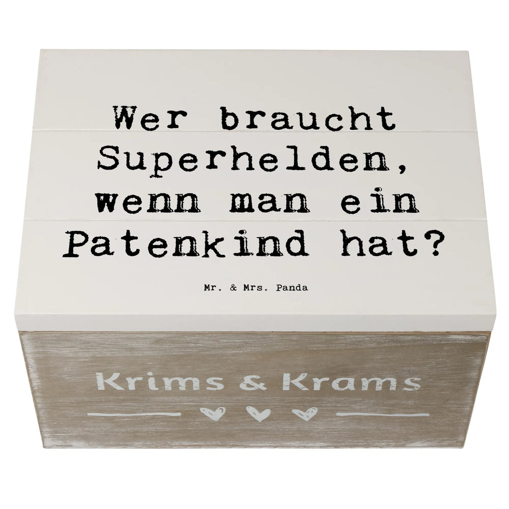 Holzkiste Spruch Patenkind Wunder Kiste, Schatulle, Aufbewahrungsbox, Geschenkdose, Dekokiste, Truhe, XXL, Geschenkbox, Holzkiste, Schatzkiste, Erinnerungsbox, Erinnerungskiste, Familie, Vatertag, Muttertag, Bruder, Schwester, Mama, Papa, Oma, Opa