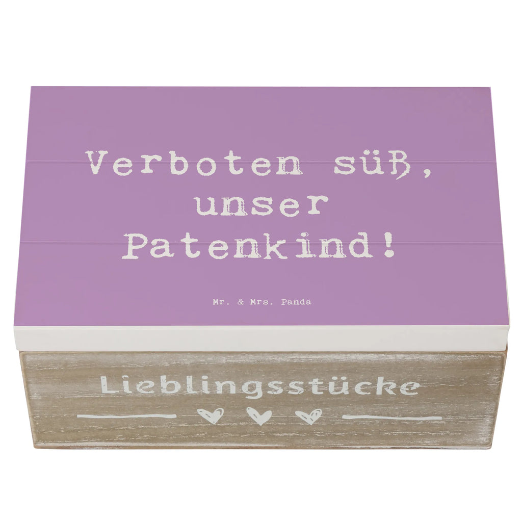 Holzkiste Spruch Verboten süß Patenkind Dekokiste, Aufbewahrungsbox, Geschenkdose, Schatulle, Geschenkbox, Holzkiste, Erinnerungsbox, Schatzkiste, Erinnerungskiste, XXL, Truhe, Kiste, Familie, Vatertag, Muttertag, Bruder, Schwester, Mama, Papa, Oma, Opa