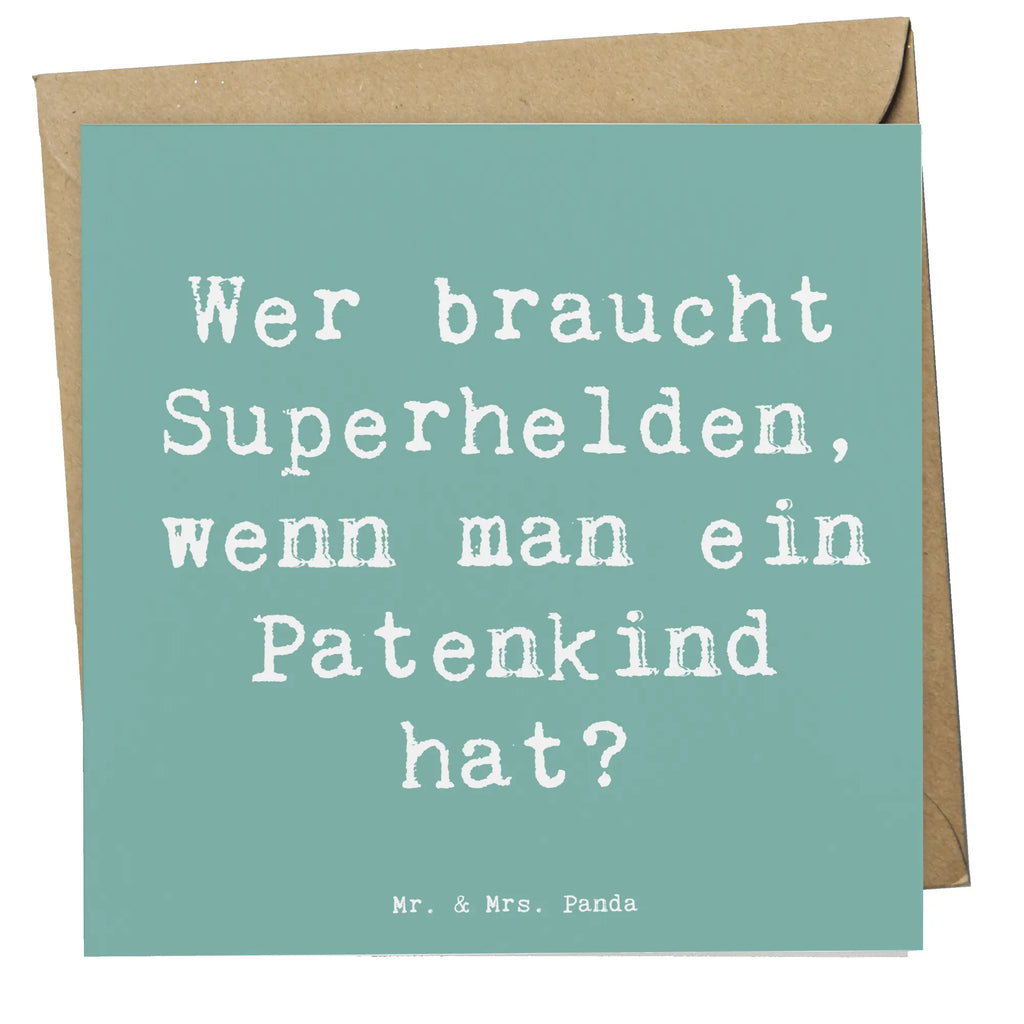 Deluxe Karte Spruch Patenkind Wunder Einladungskarte, Hochwertige Klappkarte, Karte, Grußkarte, Klappkarte, Geburtstagskarte, Glückwunschkarte, Hochwertige Grußkarte, Hochzeitskarte, Familie, Vatertag, Muttertag, Bruder, Schwester, Mama, Papa, Oma, Opa