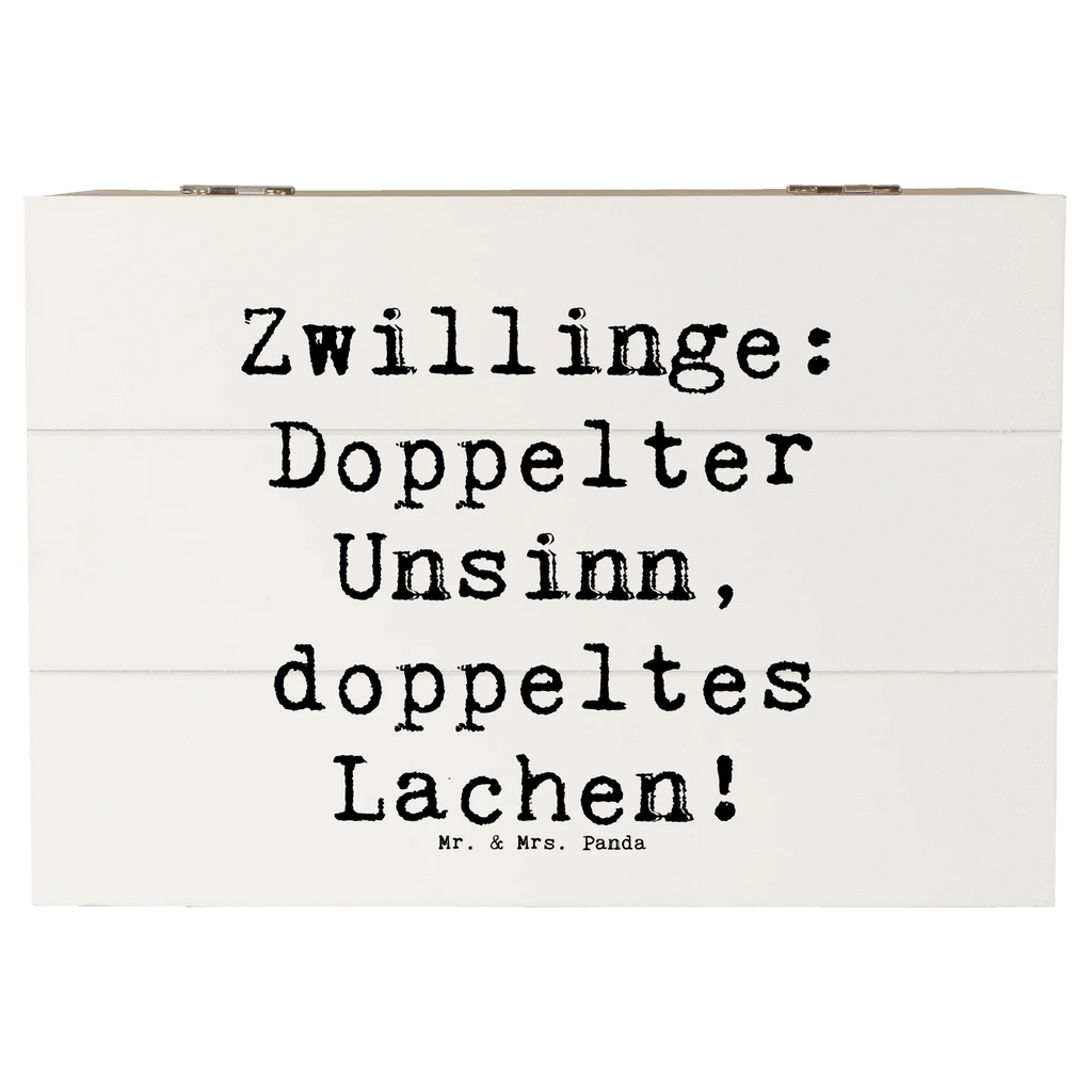 Holzkiste Spruch Zwillingsgeschwister Spaß Schatzkiste, Geschenkbox, Kiste, Erinnerungsbox, XXL, Schatulle, Geschenkdose, Truhe, Erinnerungskiste, Dekokiste, Holzkiste, Aufbewahrungsbox, Familie, Vatertag, Muttertag, Bruder, Schwester, Mama, Papa, Oma, Opa