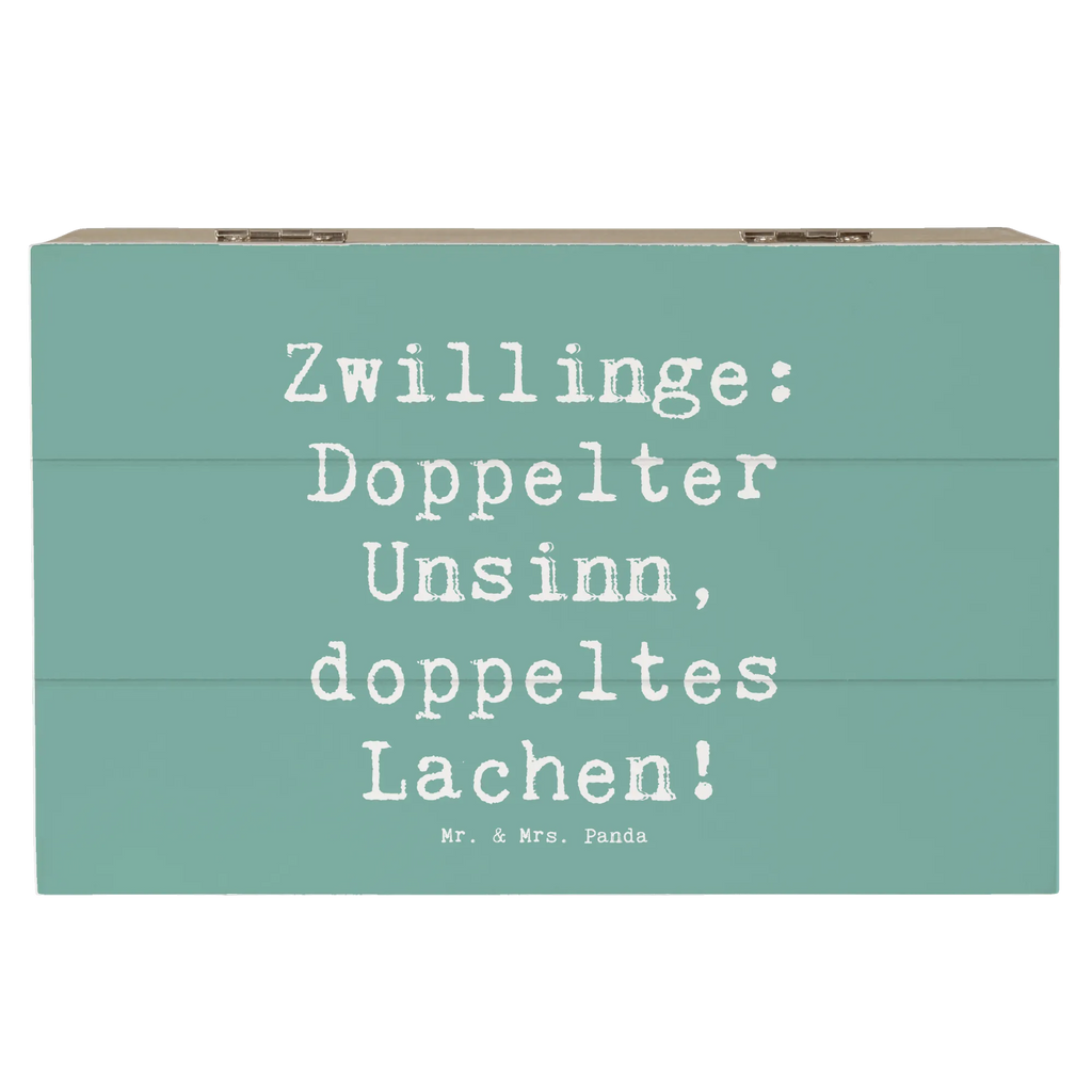 Holzkiste Spruch Zwillingsgeschwister Spaß Schatzkiste, Geschenkbox, Kiste, Erinnerungsbox, XXL, Schatulle, Geschenkdose, Truhe, Erinnerungskiste, Dekokiste, Holzkiste, Aufbewahrungsbox, Familie, Vatertag, Muttertag, Bruder, Schwester, Mama, Papa, Oma, Opa