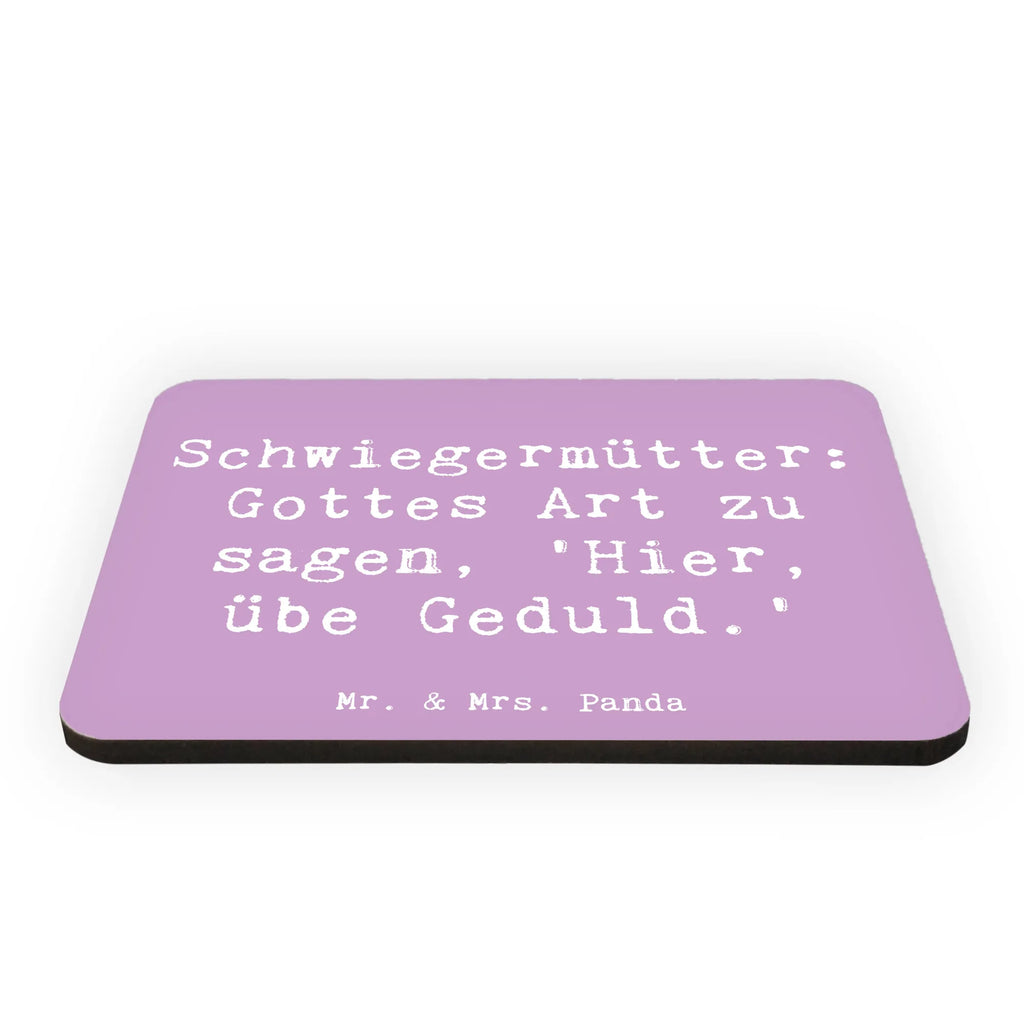 Magnet Saying Schwiegermütter: Gottes Art zu sagen, 'Hier, übe Geduld.' Kühlschrankmagnet, Pinnwandmagnet, Souvenir Magnet, Motivmagnete, Dekomagnet, Whiteboard Magnet, Notiz Magnet, Kühlschrank Dekoration, Familie, Vatertag, Muttertag, Bruder, Schwester, Mama, Papa, Oma, Opa