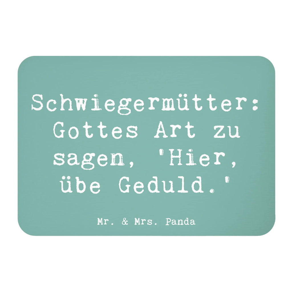 Magnet Saying Schwiegermütter: Gottes Art zu sagen, 'Hier, übe Geduld.' Kühlschrankmagnet, Pinnwandmagnet, Souvenir Magnet, Motivmagnete, Dekomagnet, Whiteboard Magnet, Notiz Magnet, Kühlschrank Dekoration, Familie, Vatertag, Muttertag, Bruder, Schwester, Mama, Papa, Oma, Opa