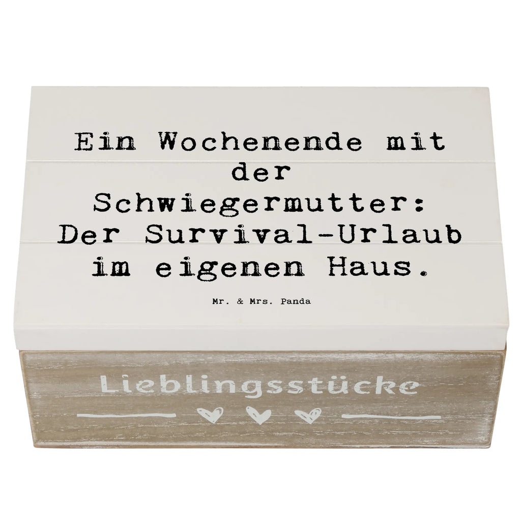 Holzkiste Spruch Schwiegermutter Abenteuer Schatzkiste, Dekokiste, Geschenkdose, Schatulle, Aufbewahrungsbox, Kiste, Erinnerungsbox, XXL, Erinnerungskiste, Truhe, Geschenkbox, Holzkiste, Familie, Vatertag, Muttertag, Bruder, Schwester, Mama, Papa, Oma, Opa