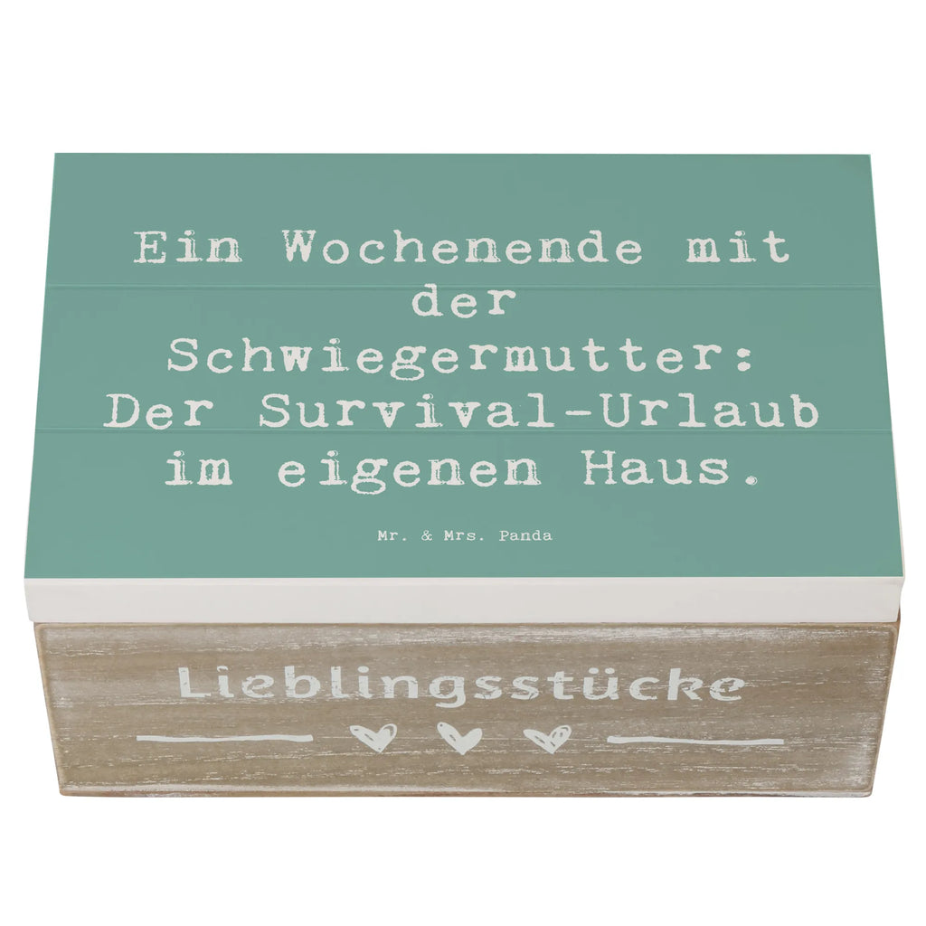 Holzkiste Spruch Schwiegermutter Abenteuer Schatzkiste, Dekokiste, Geschenkdose, Schatulle, Aufbewahrungsbox, Kiste, Erinnerungsbox, XXL, Erinnerungskiste, Truhe, Geschenkbox, Holzkiste, Familie, Vatertag, Muttertag, Bruder, Schwester, Mama, Papa, Oma, Opa
