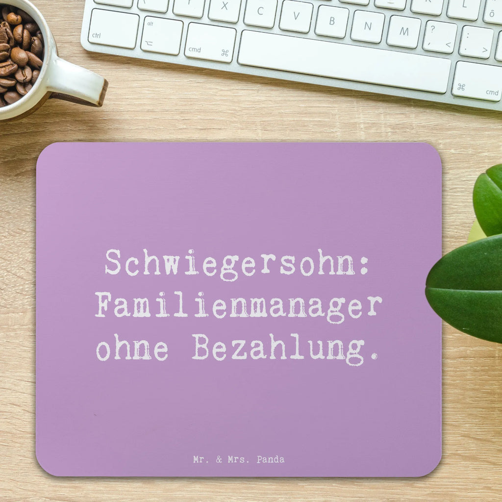 Mauspad Spruch Schwiegersohn Manager Mousepad, Computer zubehör, Büroausstattung, PC Zubehör, Arbeitszimmer, Mauspad, Einzigartiges Mauspad, Designer Mauspad, Mausunterlage, Mauspad Büro, Familie, Vatertag, Muttertag, Bruder, Schwester, Mama, Papa, Oma, Opa