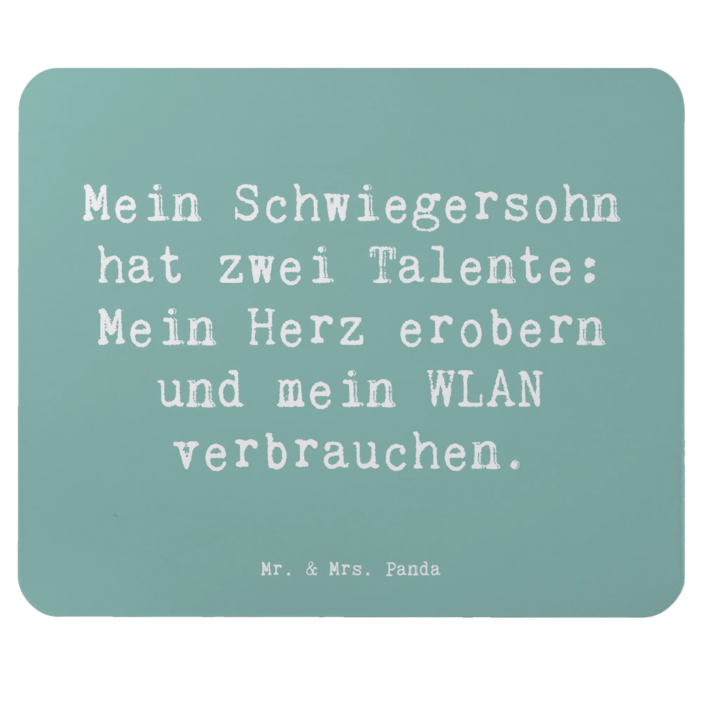 Mauspad Spruch Schwiegersohn Talente Mousepad, Computer zubehör, Büroausstattung, PC Zubehör, Arbeitszimmer, Mauspad, Einzigartiges Mauspad, Designer Mauspad, Mausunterlage, Mauspad Büro, Familie, Vatertag, Muttertag, Bruder, Schwester, Mama, Papa, Oma, Opa