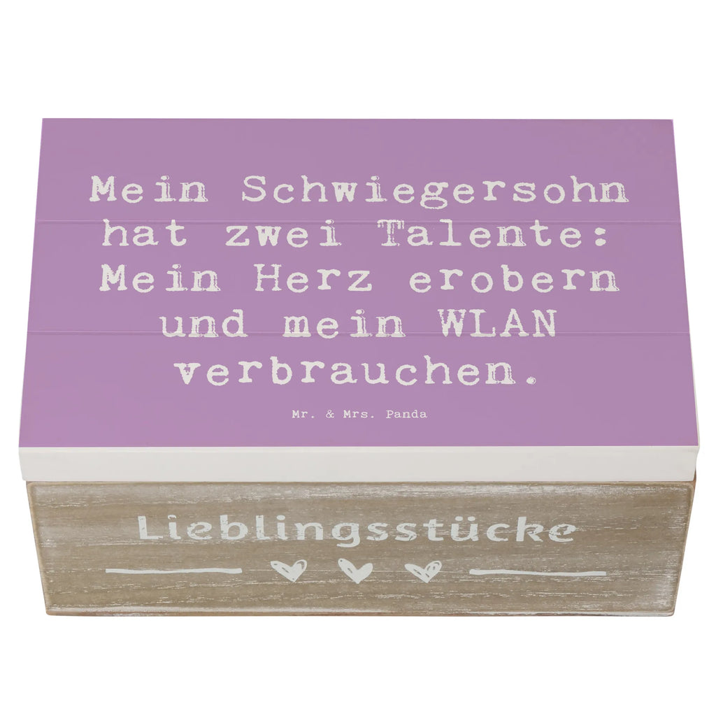 Holzkiste Spruch Schwiegersohn Talente Geschenkdose, Kiste, XXL, Erinnerungskiste, Schatulle, Dekokiste, Holzkiste, Aufbewahrungsbox, Truhe, Geschenkbox, Schatzkiste, Erinnerungsbox, Familie, Vatertag, Muttertag, Bruder, Schwester, Mama, Papa, Oma, Opa