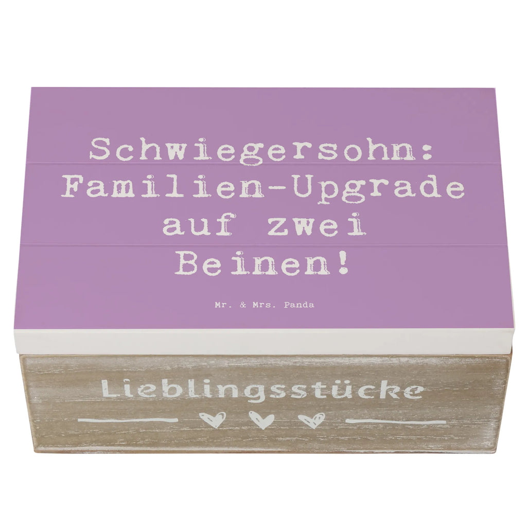 Holzkiste Spruch Schwiegersohn Upgrade Dekokiste, Holzkiste, Kiste, Truhe, Schatulle, Erinnerungskiste, XXL, Schatzkiste, Geschenkbox, Geschenkdose, Aufbewahrungsbox, Erinnerungsbox, Familie, Vatertag, Muttertag, Bruder, Schwester, Mama, Papa, Oma, Opa